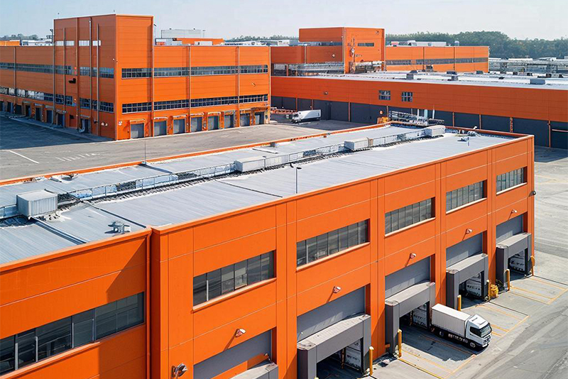 Завершение монтажных работ в  логистическом комплексе "Сынково Парк"