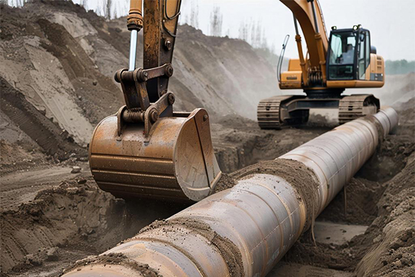 Прокладка труб методом ГНБ или Бурошнек