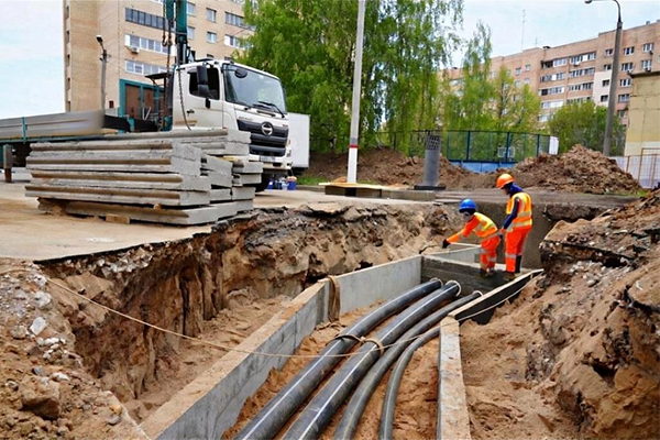 Плановый ремонт теплосетей