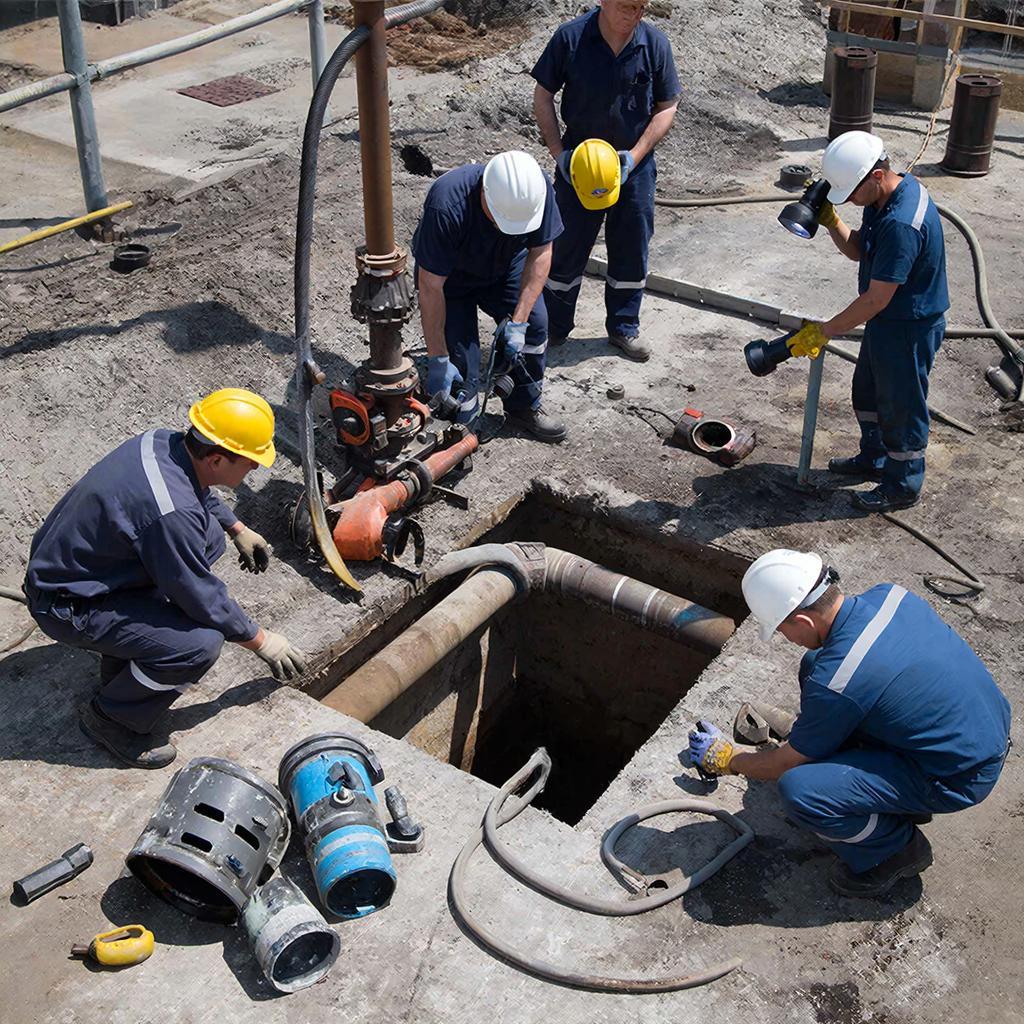 сервисное обслуживание сетей водоснабжения