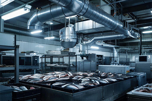 Вентиляция пищевых цехов рыбзавода