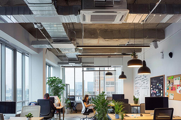 Установка приточной вентиляции на производстве