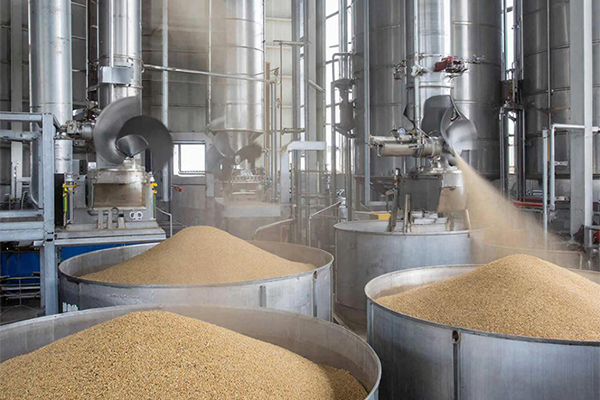 Вентиляция с гофрированными каналами для зернохранилища