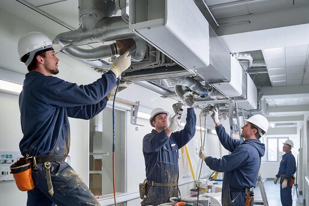 Реконструкция системы дымоудаления