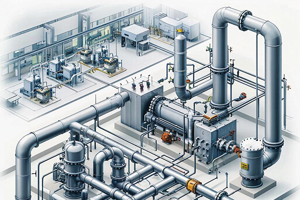 Проект отопления промышленного здания
