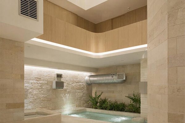 Вентиляция в спа-отеле и спа-центре