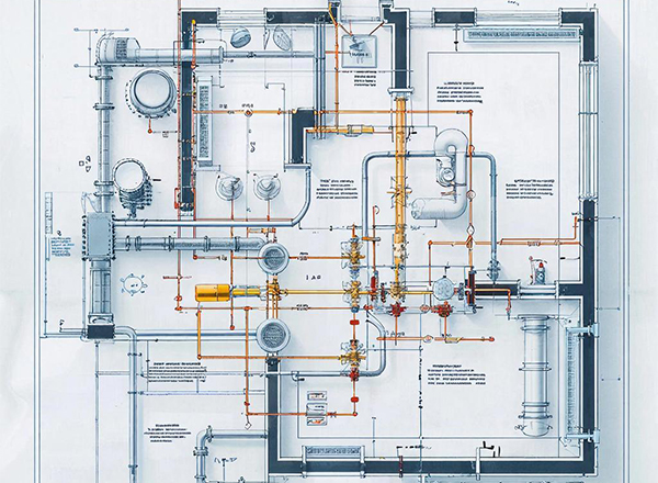 Схема дымоудаления. Пример разработанного проекта