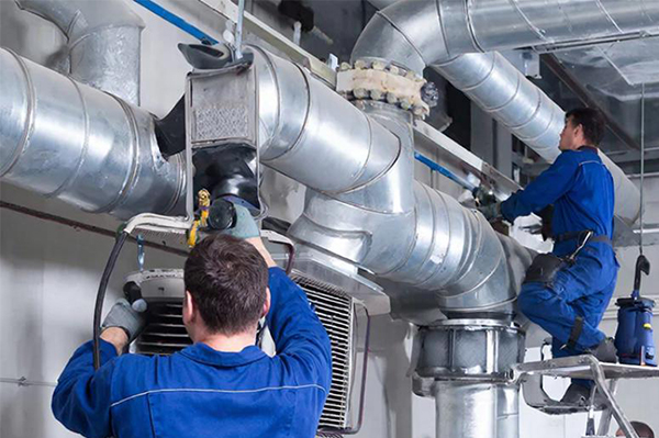 Монтаж системы вентиляции