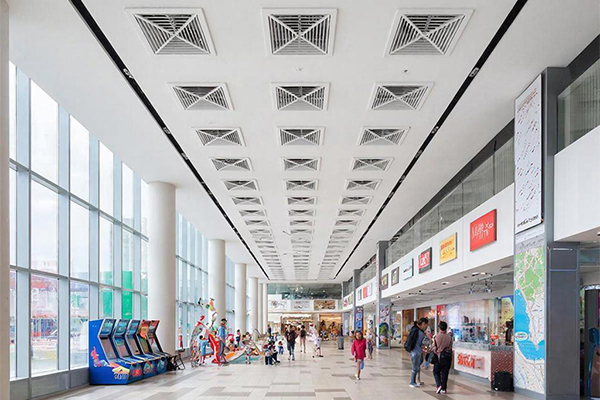 Вентиляция в ТЦ, торговом центре