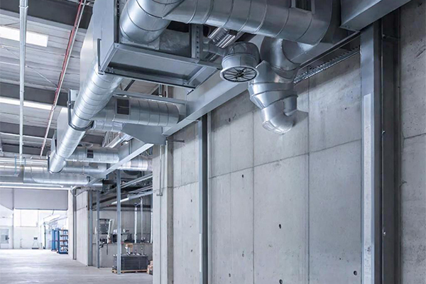 Монтаж систем вентиляции складских помещений