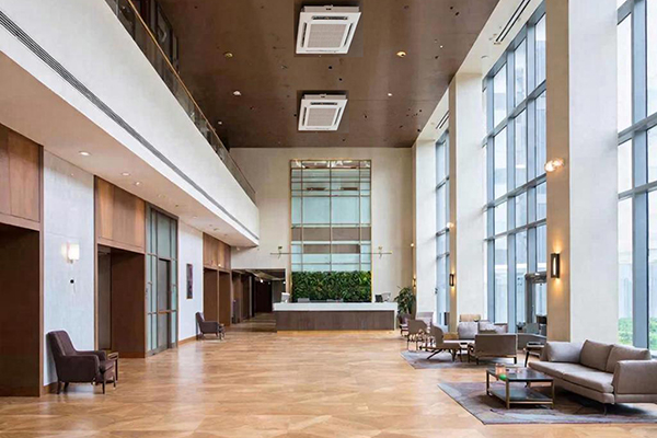 Вентиляция холла гостиницы или отеля