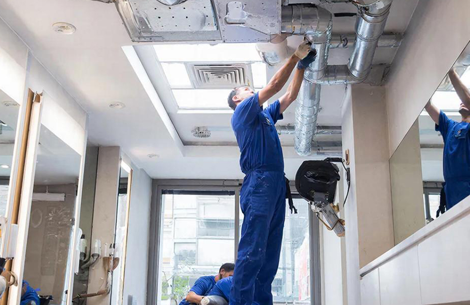 Установка вентиляии в салон красоты