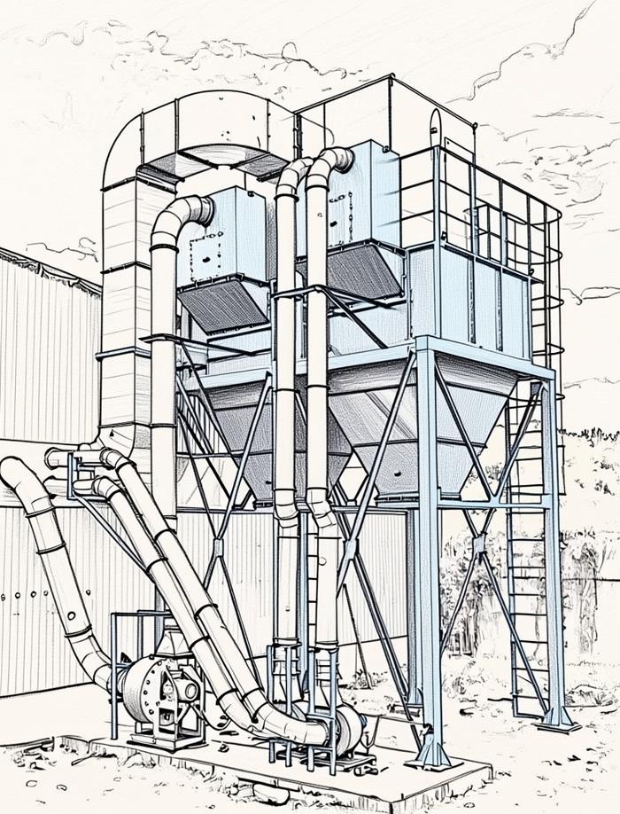 Установка для аспирации Циклон