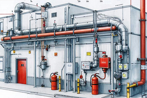 Проект системы пожаротушения