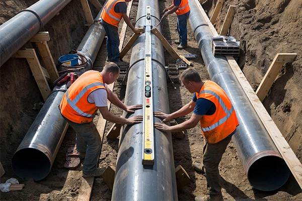 Траншейная прокладка коммуникаций