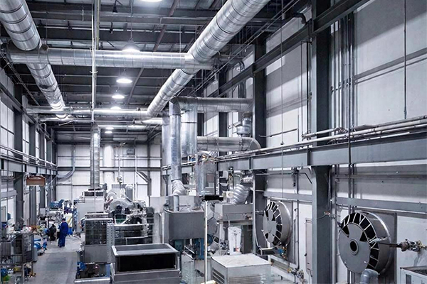 Общеобменная вениляция цеха 2000 м2